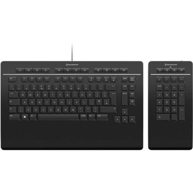 3DConnexion Wired Keyboard Pro with Wireless Numpad