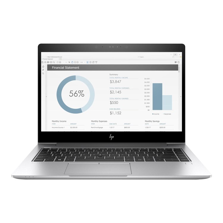 HP EliteBook x360 1030 G3 Core i5-8350U 8GB 256GB SSD 13.3 Inch FHD Touchscreen Windows 10 Pro Conve