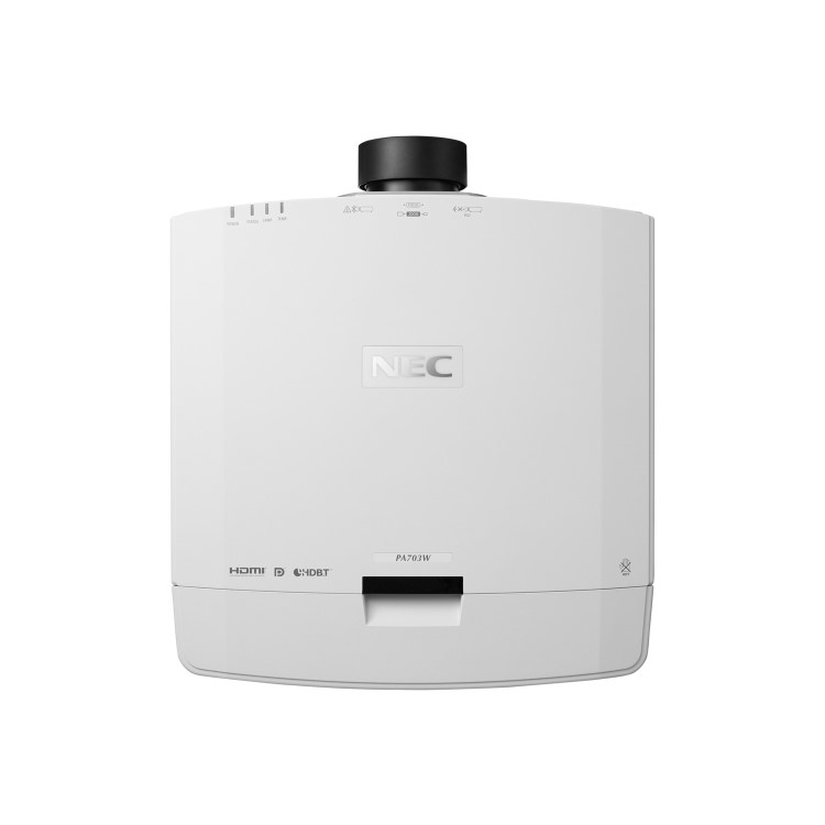 NEC PA703W 7000 ANSI Lumens WXGA 3LCD Technology Installation Projector