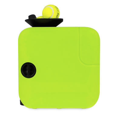 electriQ Automatic Dog Ball Launcher with Treat Dispenser