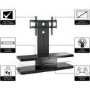 Techlink EC130TVB Echo TV Stand with Bracket for up to 60" TVs - Black