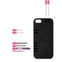 IN1 Case for iPhone 5/5s BLACK CASE / PINK TOOLS
