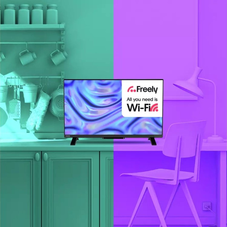 Toshiba 40LV2553DB 40" Full HD Smart LED TV with HDR10 Dolby Audio & Freely Streaming