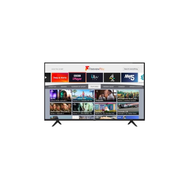 Hisense A7100F 43 Inch 4K HDR Freeview Play Alexa Smart TV