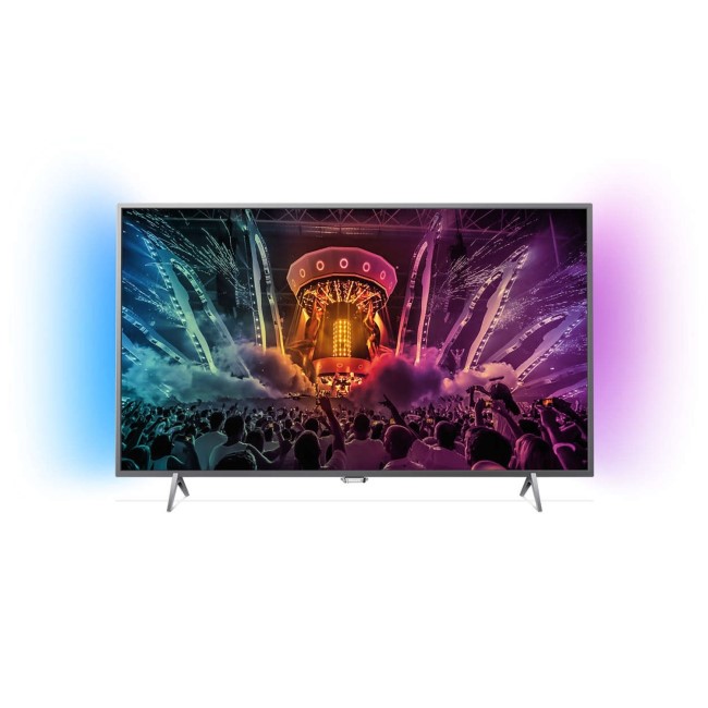 GRADE A3 - Philips 55PUS6401 55" 4K Ultra HD HDR Ambilight LED Android Smart TV with 1 Year warranty