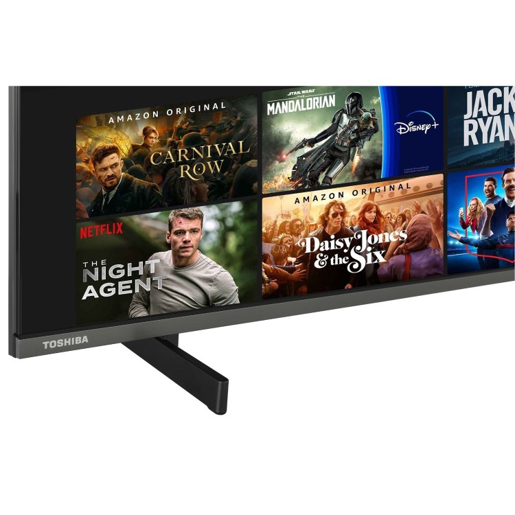 Toshiba 43QF5D53DB 43-Inch 4K QLED Smart Fire TV  Dolby Vision HDR10 & Alexa Voice Control