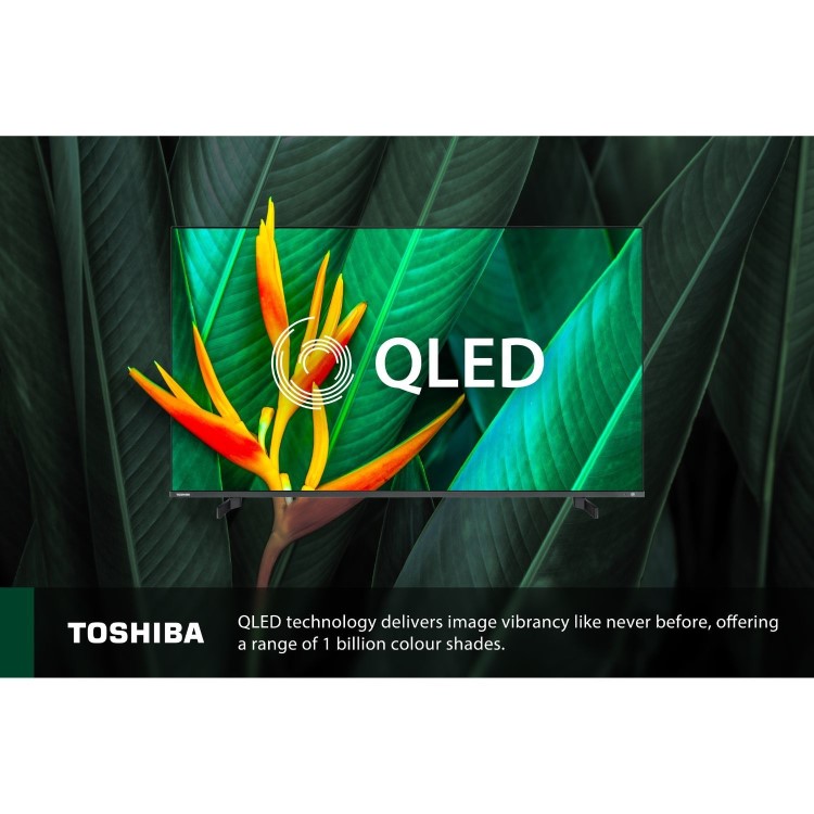 Toshiba 43QF5D53DB 43-Inch 4K QLED Smart Fire TV  Dolby Vision HDR10 & Alexa Voice Control