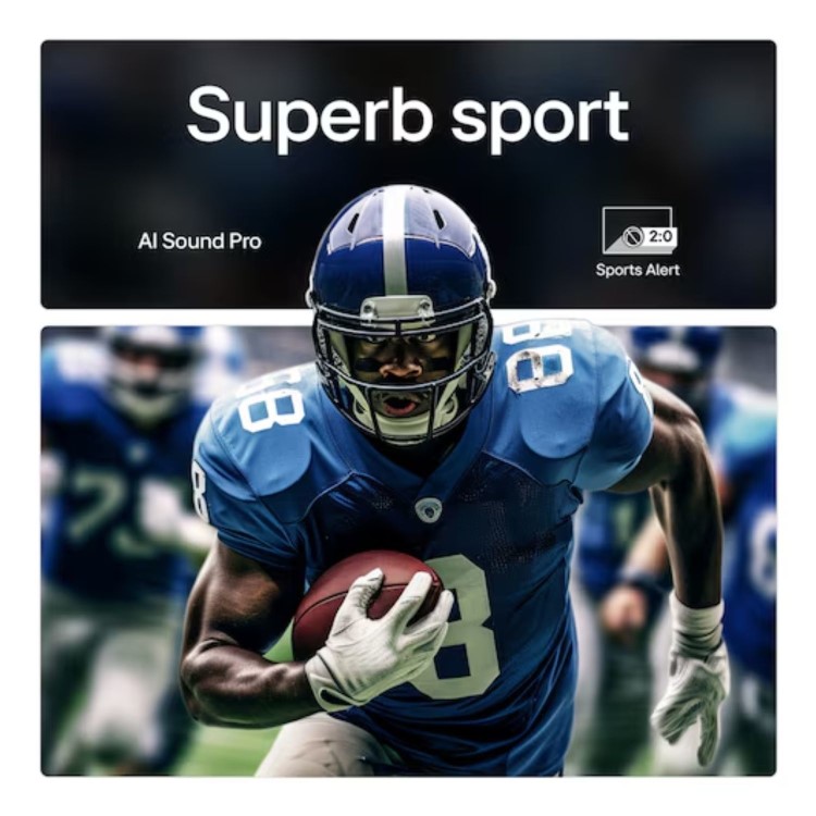 LG 43UA74006LB 43 4K Ultra HD Smart TV – AI Processor HDR10 Pro & webOS