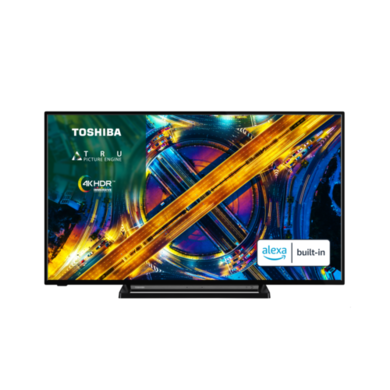 Refurbished Toshiba UK3C 43" 4K Ultra HD with HDR10 LED Freeview Play Smart TV