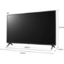 Refurbished LG 43" 4K Ultra HD with HDR LED Freeview Play Smart TV without Stand