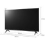 LG 43UM7500PLA 43" 4K Ultra HD Smart HDR LED TV with Freeview HD and Freesat