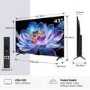 TCL 43V6D-UK 43 Inch 4K UHD Smart Fire TV HDR10+ Dolby Atmos & Google Assistant