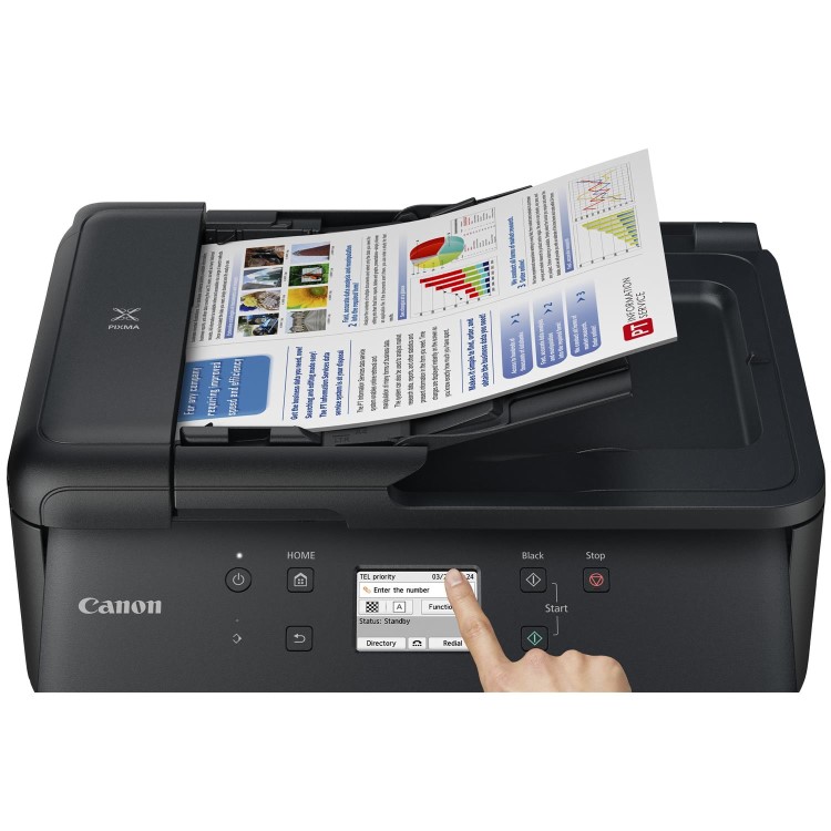 Canon PIXMA TR7650 A4 Colour Multifunction Inkjet Printer