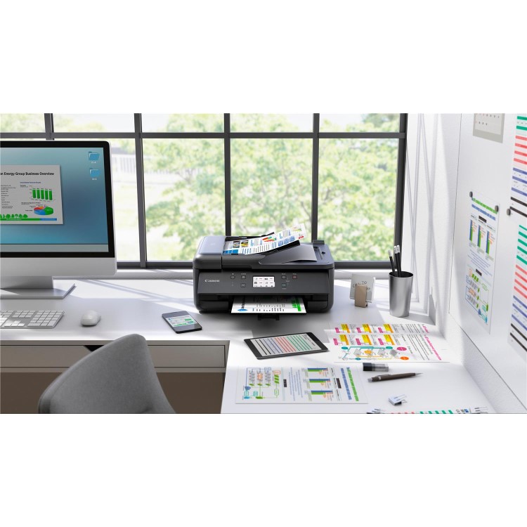 Canon PIXMA TR7650 A4 Colour Multifunction Inkjet Printer