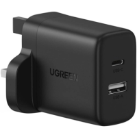 Ugreen 20W Dual Port PD Charger - Black