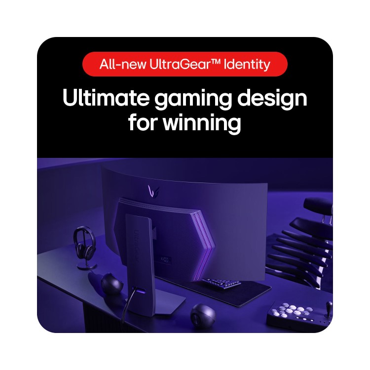 LG UltraGear 45" OLED QHD 240Hz 0.03ms Ultrawide Curved Gaming Monitor