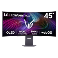 LG UltraGear 45GX90SA 45" OLED WQHD 240Hz 0.03ms Curved Gaming Monitor