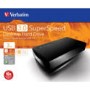 Verbatim 47672 3TB 3.5" USB 3.0 External Hard Drive - Black