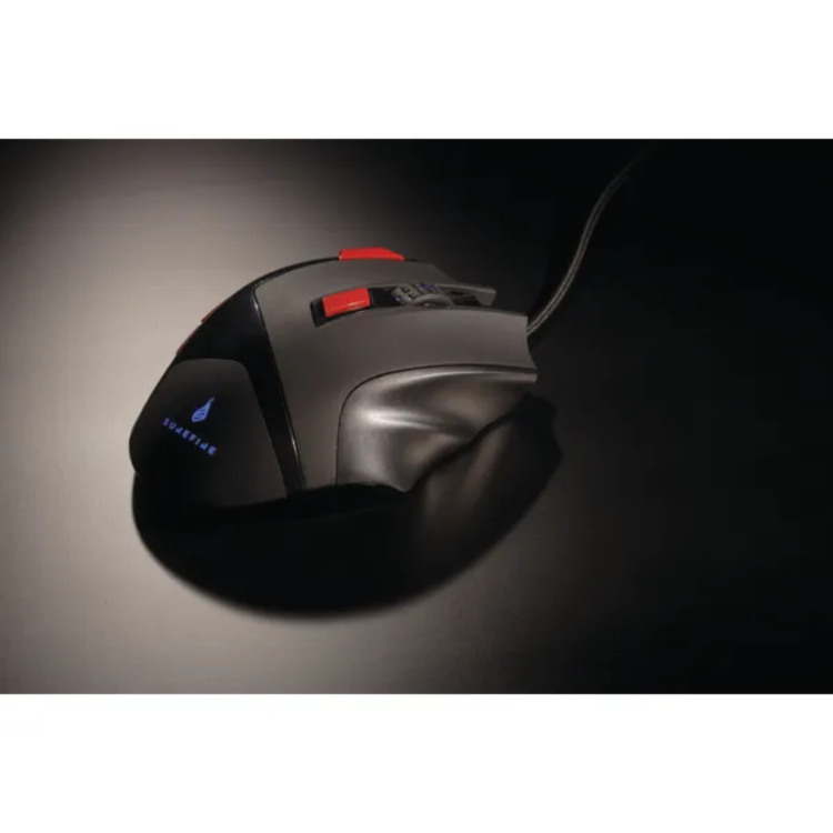 SureFire Eagle Claw RGB Wired 9-Button Gaming Mouse Black