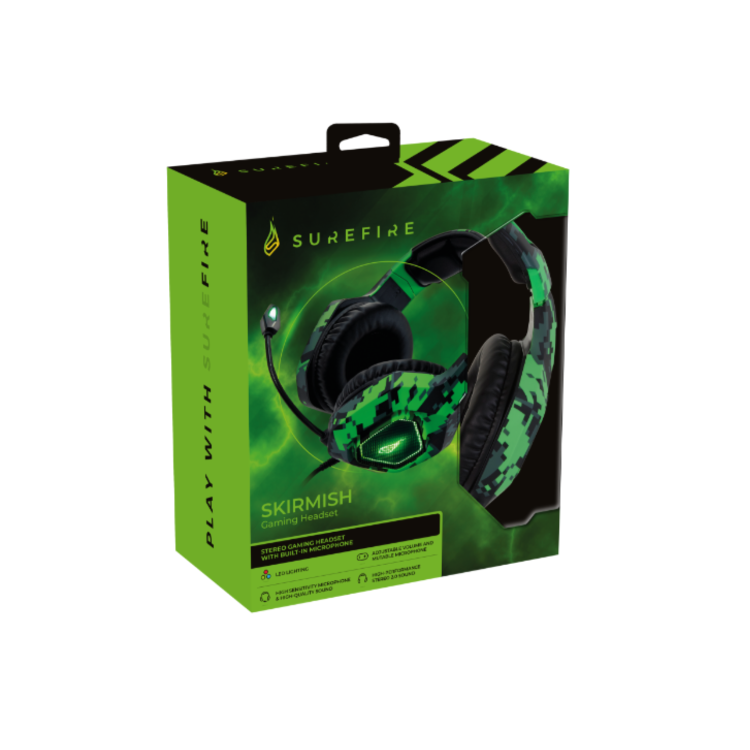 Surefire Skirmish Wired RGB Gaming Headset