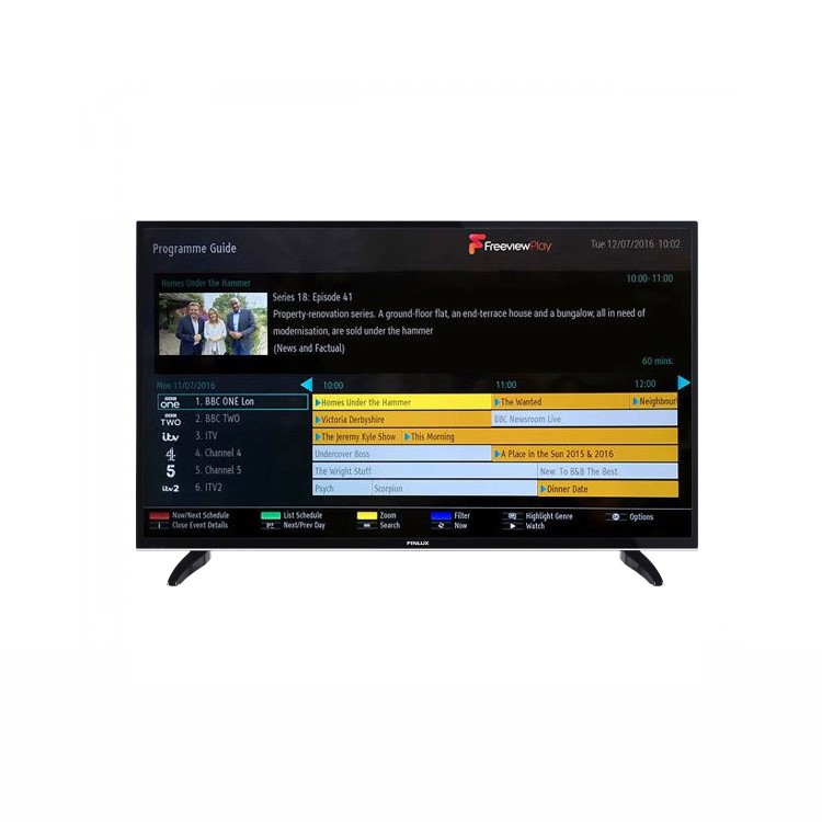 Finlux 49" 4K Ultra HD Smart LED TV with Freeview Play and Freeview HD plus DTS TruSurround