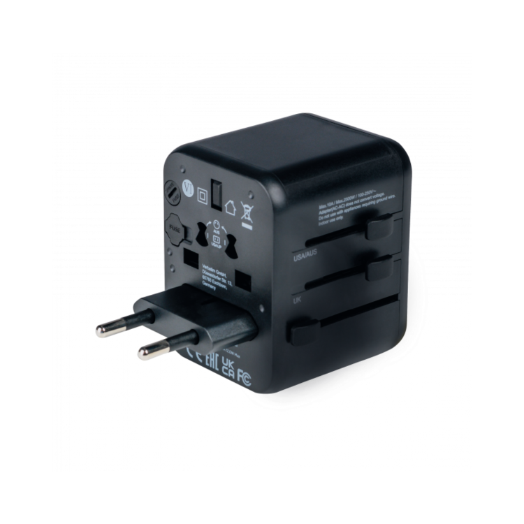 Verbatim UTA-01 12W Universal Travel Adapter