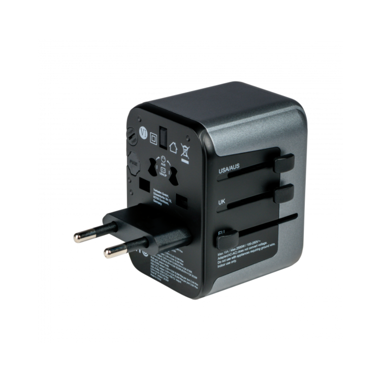 Verbatim UTA-03 30W Universal Travel Adapter