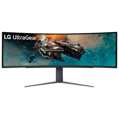 LG UltraGear 49GR85DC 49" Dual QHD 240Hz 1ms FreeSync Curved Gaming Monitor