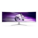 49M2C8900/00 Philips Evnia 8000 49M2C8900 49" QD-OLED Dual QHD 240Hz 0.03ms FreeSync Curved Gaming Monitor