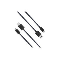 4Gamers PS4 Twin 2 x 2 m Micro USB Play & Charge Cables 