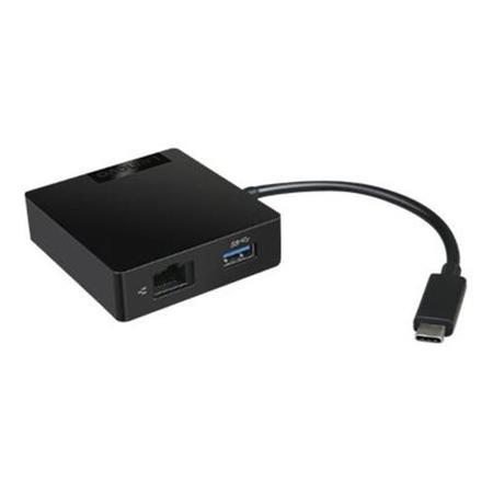GRADE A1 - Lenovo USB-C Travel Hub Docking Station with USB 3.0 HDMI VGA and RJ45 Network/LAN