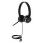 Lenovo 100 Double Sided On-ear Stereo USB with Microphone Headset