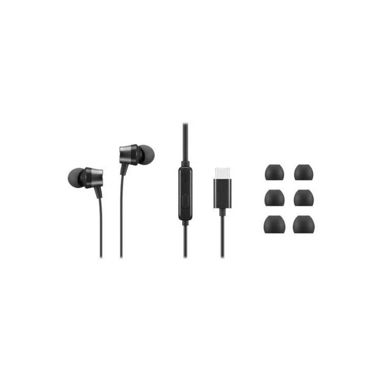 Lenovo USB-C Wired In-Ear Headphones with inline control