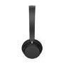 Lenovo 6550 - Headset - on-ear - Bluetooth - wireless - active noise cancelling - black - Certified for Microsoft Teams