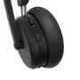 Lenovo 6550 - Headset - on-ear - Bluetooth - wireless - active noise cancelling - black - Certified for Microsoft Teams