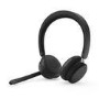 Lenovo 6550 - Headset - on-ear - Bluetooth - wireless - active noise cancelling - black - Certified for Microsoft Teams