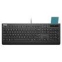 Lenovo Smartcard Wired Keyboard II - Keyboard - full size 3-zone layout - USB - QWERTY - UK - black - brown box - CRU