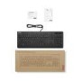 Lenovo Smartcard Wired Keyboard II - Keyboard - full size 3-zone layout - USB - QWERTY - UK - black - brown box - CRU