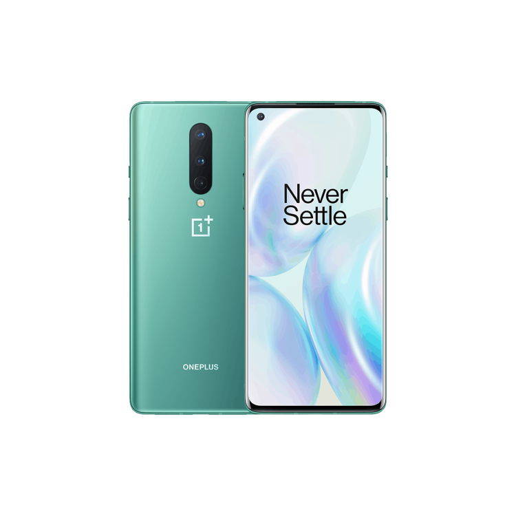 OnePlus 8 Glacial Green 6.55" 128GB + 8GB 5G Dual SIM Unlocked & SIM Free