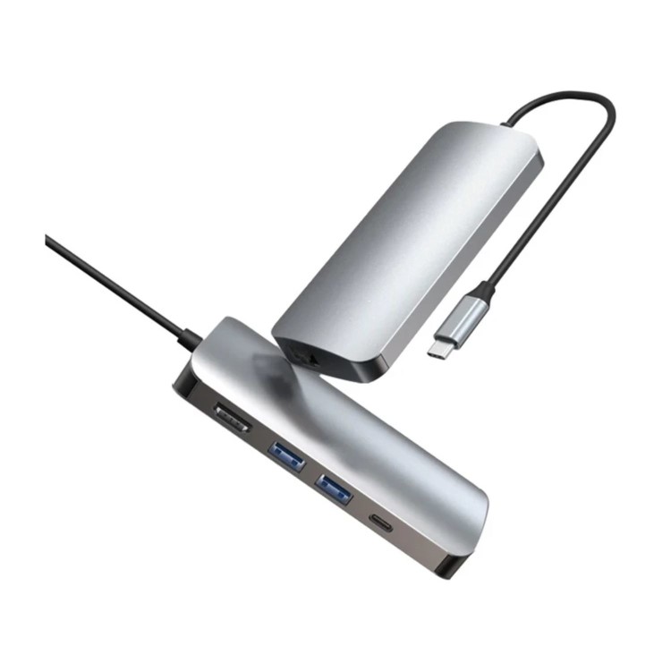 Prevo C501R 4-In-1 USB-C Networking Hub Docking Station with RJ-45