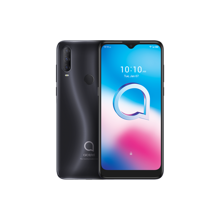 Alcatel 3L 2020 Dark Chrome 6.22" 64GB 4G Unlocked & SIM Free