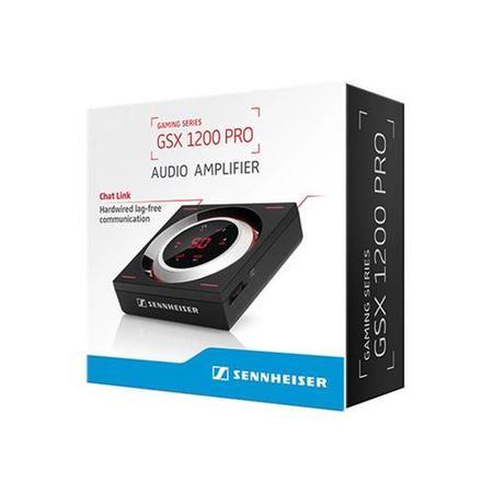 Box Opened Sennheiser GSX 1200 PRO - Headphone Amplifier in Black