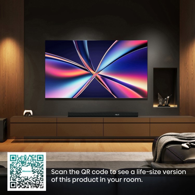 Hisense E8QTUK 50 inch Smart 4K Ultra HD Mini-LED TV