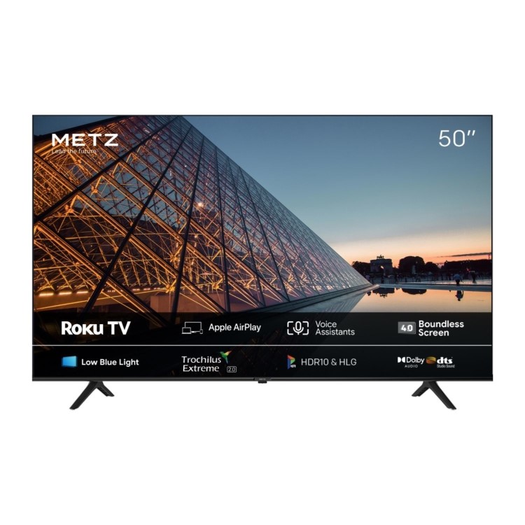 Refurbished Metz 50" 4K Ultra HD with HDR10 Freeview LED Smart TV