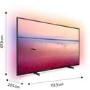 Refurbished - Grade A2 - Philips 50PUS6754/12 50" 4K Ultra HD HDR Smart LED TV with Ambilight