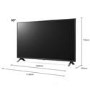 Refurbished LG 50" 4K Ultra HD with HDR10 Pro LED Freeview HD Smart TV without Stand