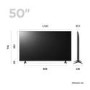 Refurbished LG 50" 4K Ultra HD with HDR Freeview LED Smart TV 