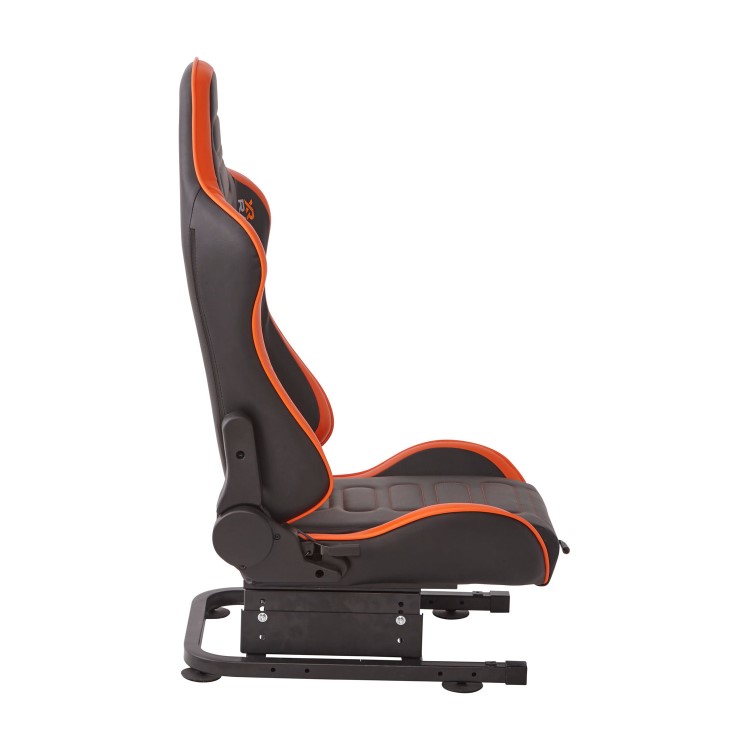 X Rocker Chicane Racing Gaming Chair & Bracket - Black / Orange
