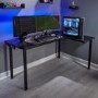 X Rocker Panther XL Left L-Shape Corner Gaming Desk