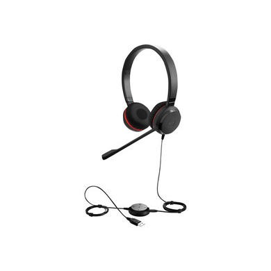 Jabra Evolve 30 II Double Sided On-ear Stereo USB with Microphone Headset